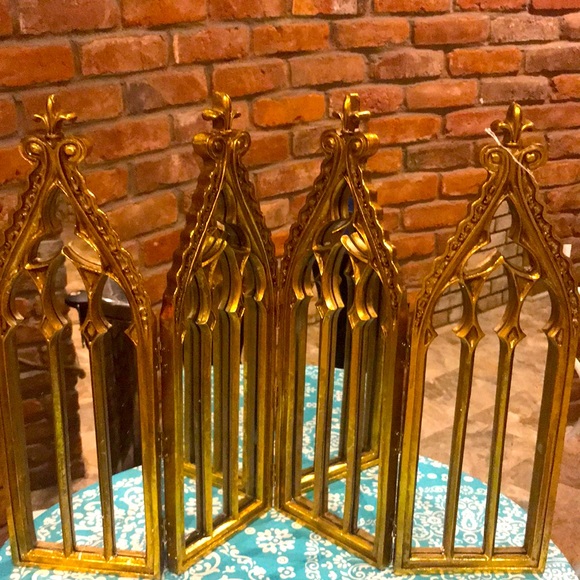 NWT Lavish Home Cathedral 4-Panel Accent Mirror